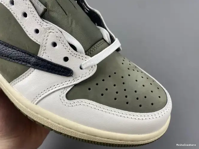MaikeSneakers SCOTT JORDAN AIR X DM7866-200 TRAVIS 1 MEDIUM LOW OG OLIVE 0402